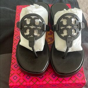 Tory Burch Black Sandals